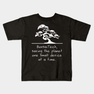 BonsaiTech - Saving the Planet Kids T-Shirt